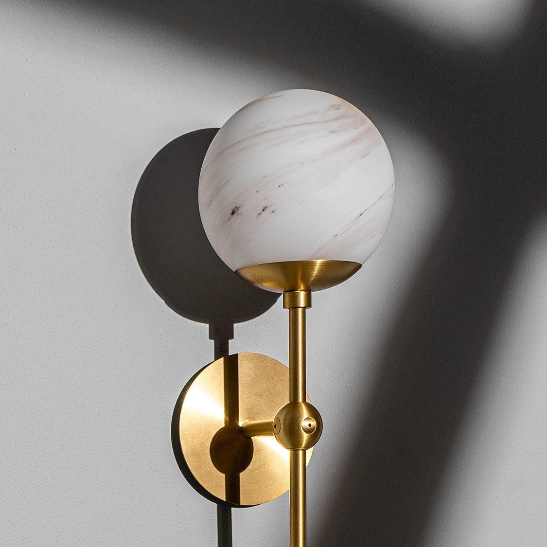 Schwung Armstrong Dual Globe Wall Light
